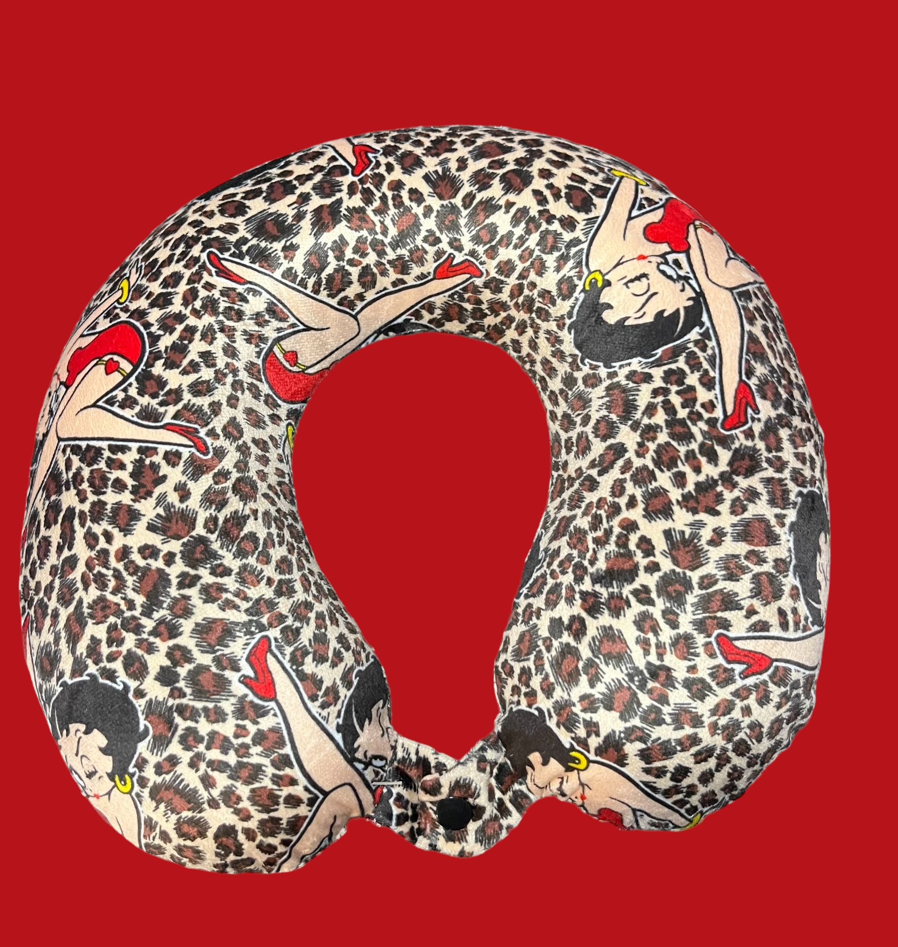 Betty Boop Memory Foam Neck Pillow