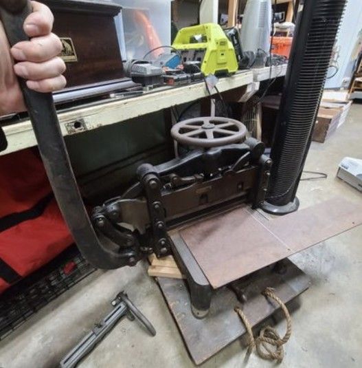 John Jacques and Sons Paper Bookbinding Guillotine Board Cutter