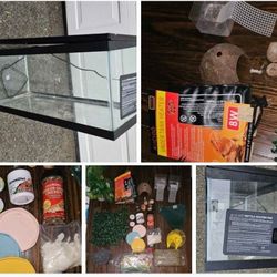 60 Gallon Tank With All Items For Hermit Crabs