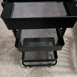 Metal Storage Cart 