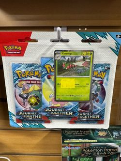 Pokemon Journey Together 3-Pack Blister