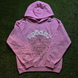 Brand New Pink Spider Hoodie