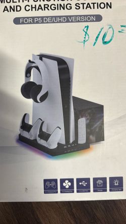PS5 Multi-Function Cooling and Charging Station