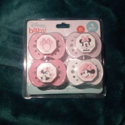 Minnie Mouse Pacifiers