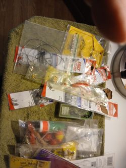 Bunch Of Fishing Hooks 
