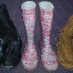 Girls Boots size 4 and 5