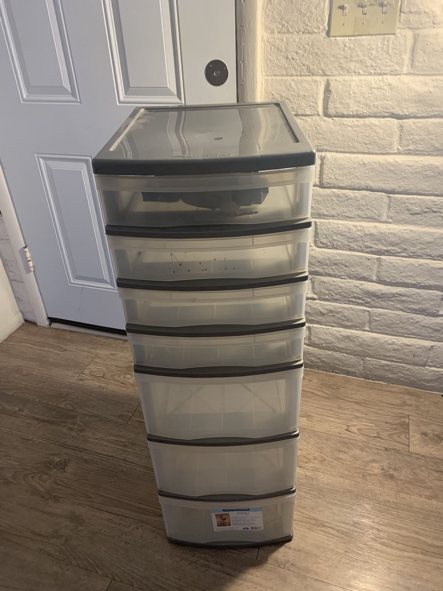 plastic drawers