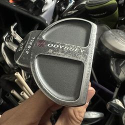 Odyssey 2 Ball Dfx Putter In Right Handed 