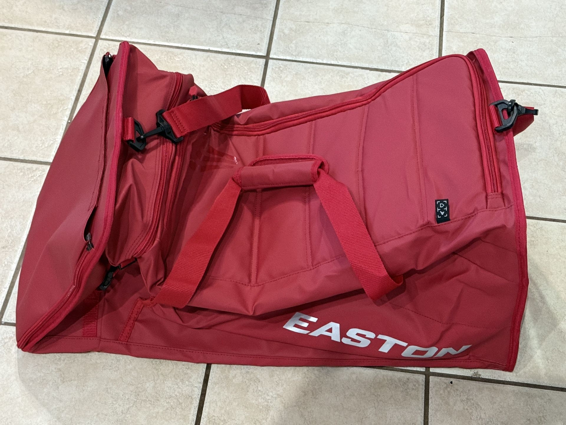 Red Easton Baseball Bag