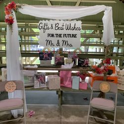 Bridal Shower Sign And Swags