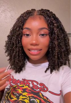 Micro twist wig