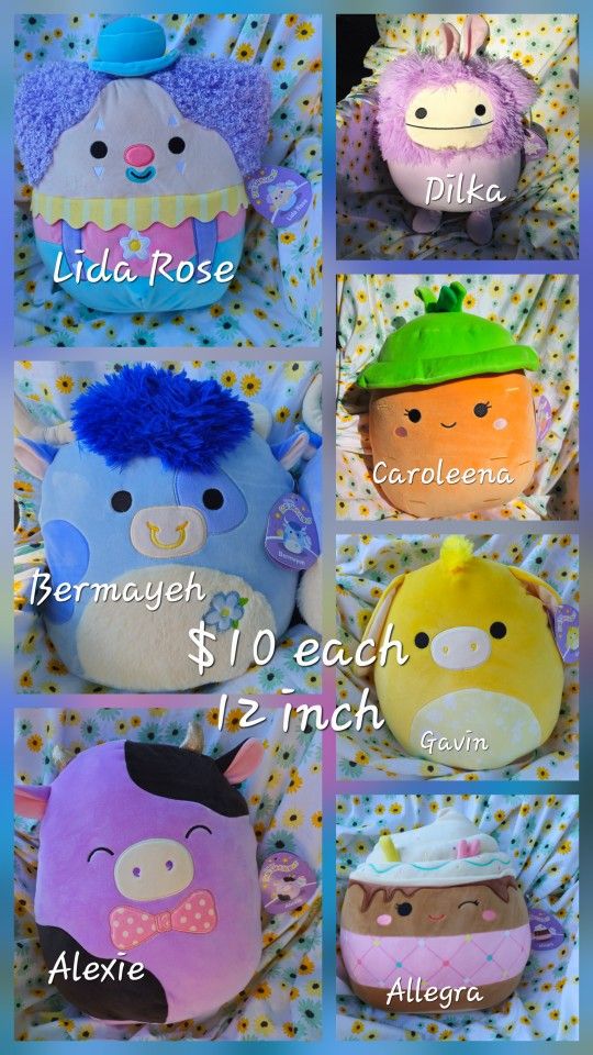 Brand New 12 Inch Squishmallows