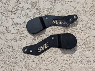 SVE Front Brake Caliper Heat / Tie Rod Dust Shields (05-14 Mustang S197)