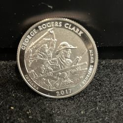 2017 S Gem Proof George Roger’s Clark NP Quarter 258