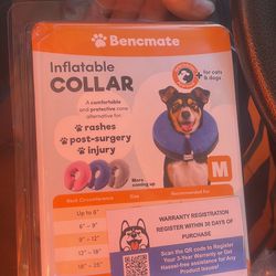 Small Or Medium Inflatable Dog Collar