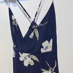 Lulus All Mine Navy Blue Dress