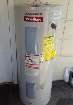$$150$$ firm!! Electric water heater (50 gal)