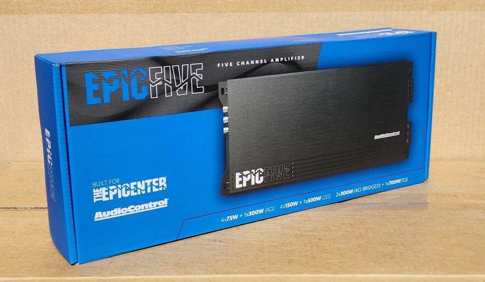 AudioControl EPIC Series EpicFive 5-Channel Speaker System Power Amplifier 2000 Watts 🚨 Payment Options Available 🚨 No Credit Needed 🚨