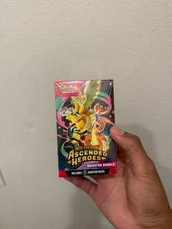 Pokemon TCG Ascended Heroes Booster Bundle Factory Sealed 6 Booster Packs NEW