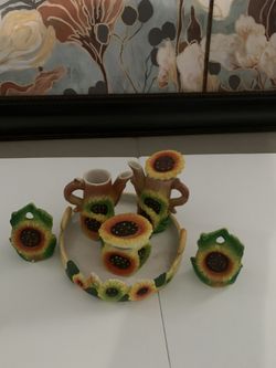 Set of decoration Ceramic 