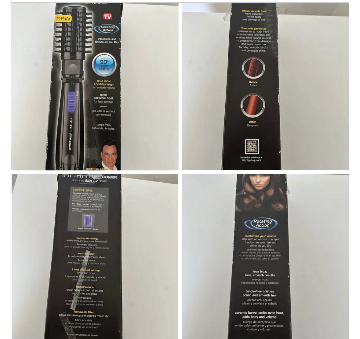 Spin Air Rotating Styler -NEW