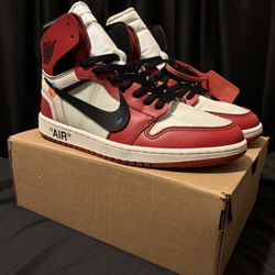 Off White Jordan 1 Chicago  
