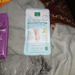 Therapy Mineral Bath Soak, Tea Tree Oil Foot Mask, Bag Balm Skin Moisturer, Watermelon Face And Neck Gel Moistures