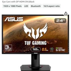 165 Hrz 0.5 Ms Gaming Monitor $180