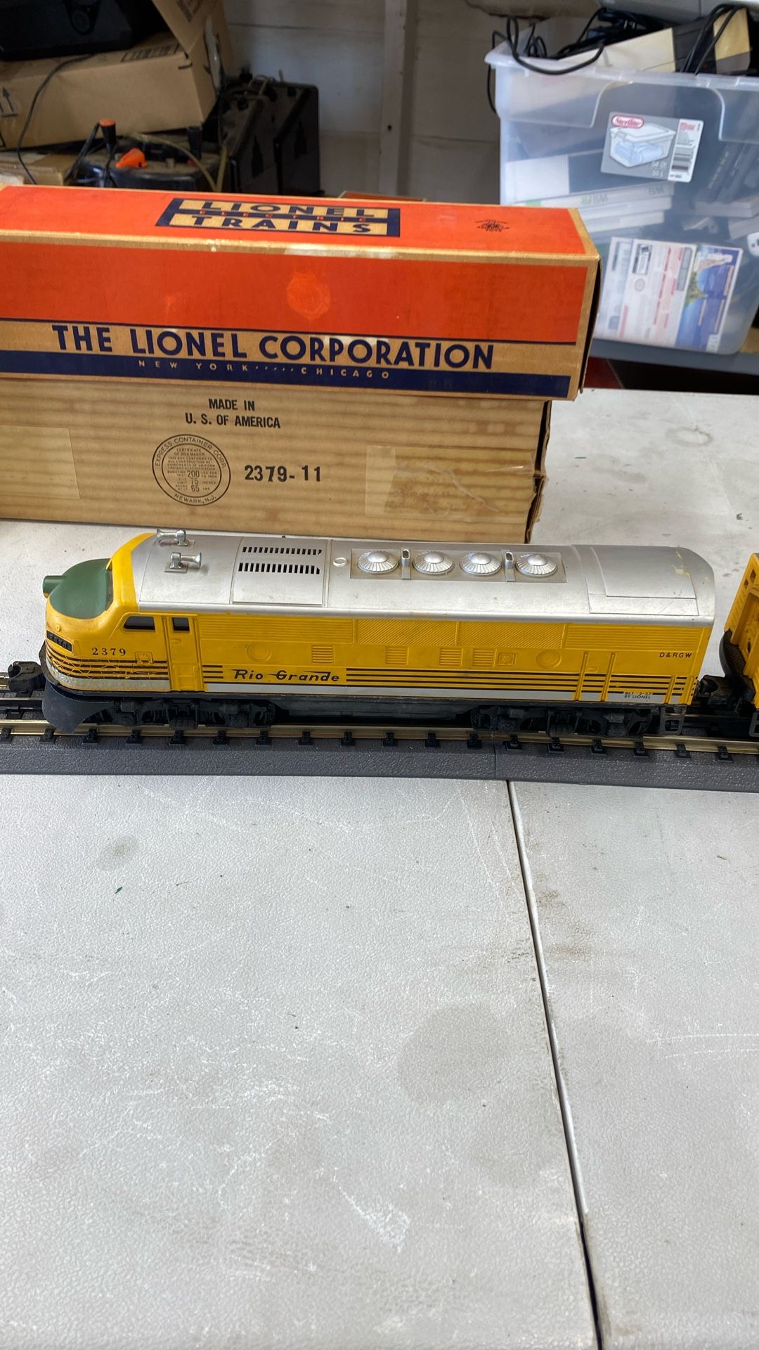 Lionel 2379 Rio Grande A-Unit B-Unit