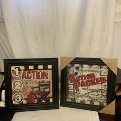 Movie Theme Frames For Decoración