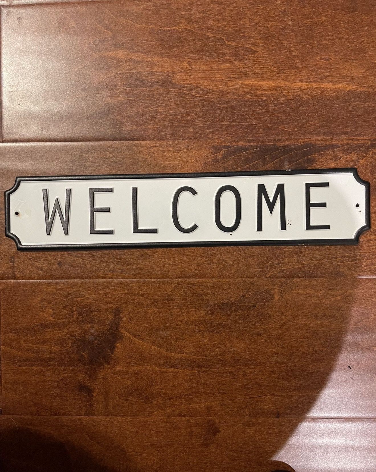Distressed/ Vintage Welcome Sign