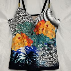 Swim By Cacique Swimsuit Top Women's Size 22 for Sale in