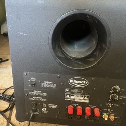 Klipsch Subwoofer 120 Watts Sub 10  120v