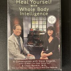 Heal Yourself With Whole Body Intelligence - Sisgold/ Rankin (DVD, 2013) New