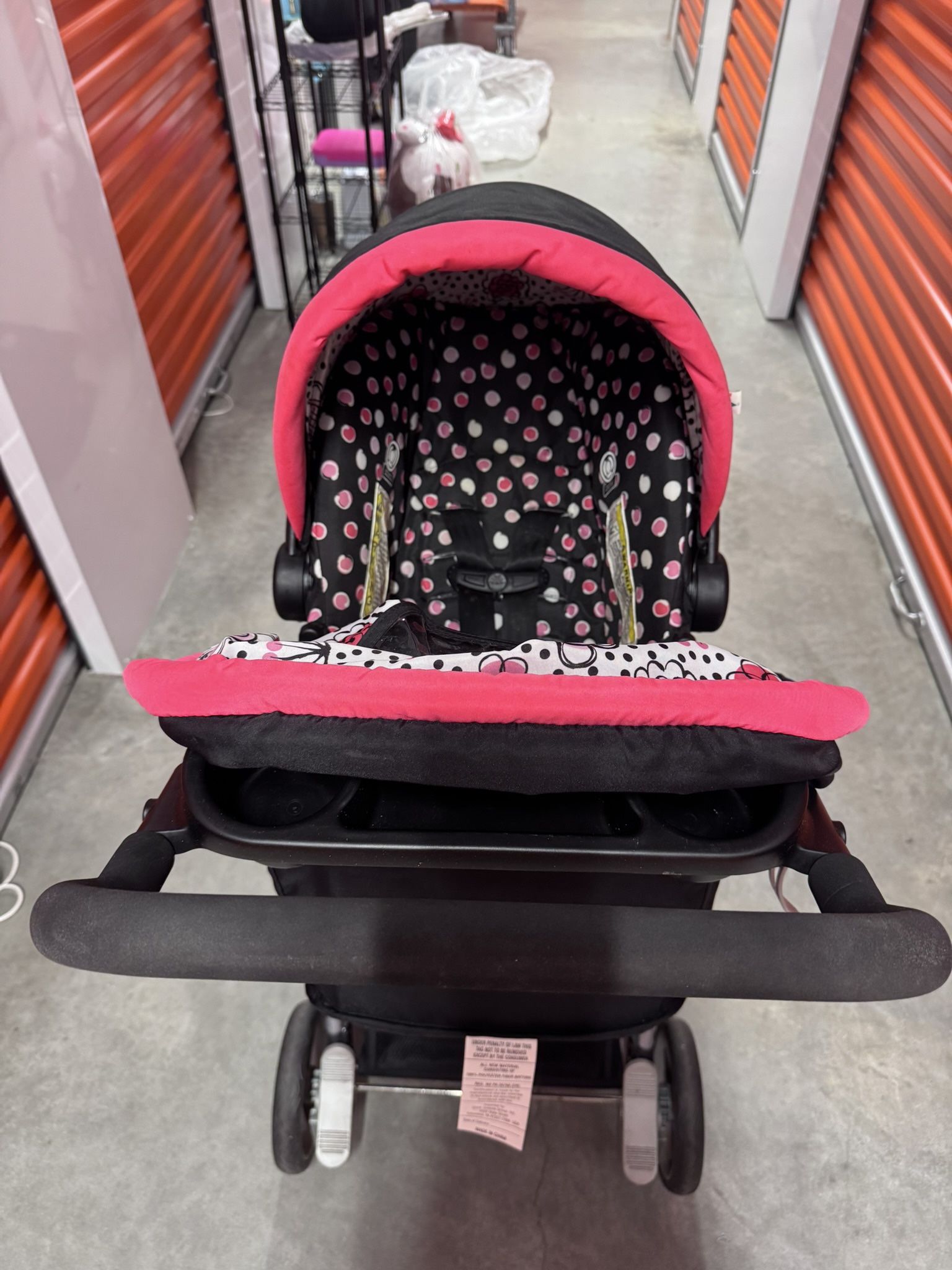 Mini Mouse Car Seat And Stroller