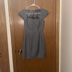 Gray Short Dress 