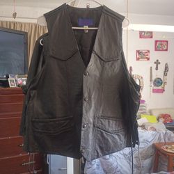 Montana Leather vest