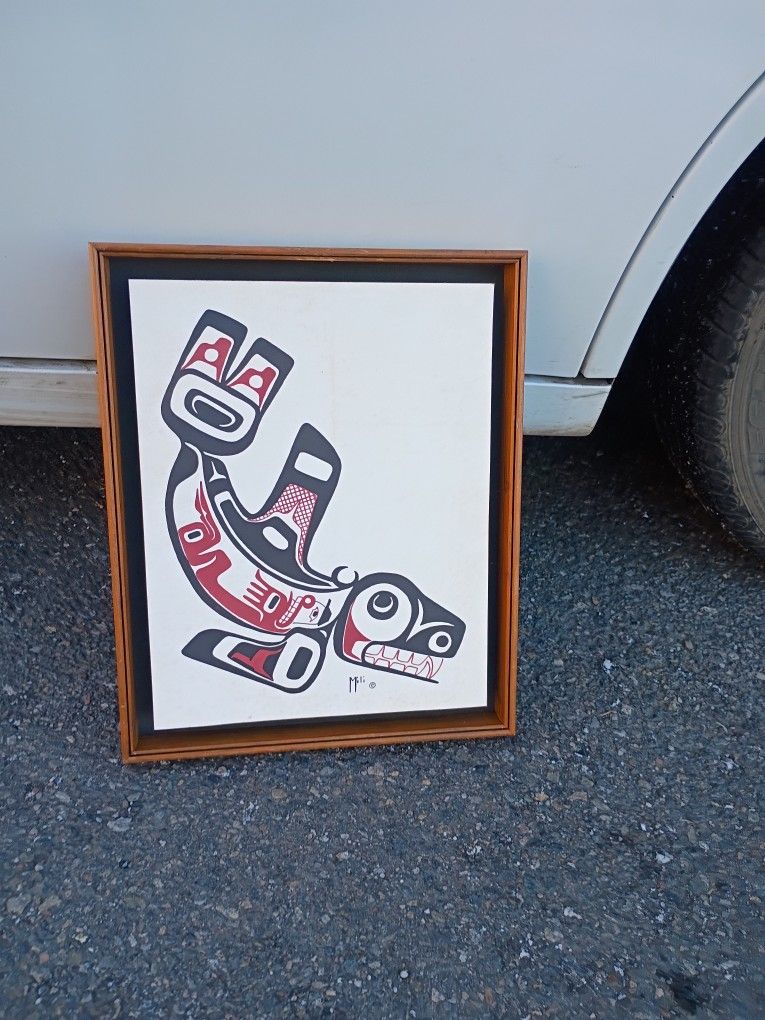 Native American Artwork - Orca Whale