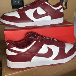 Brand New Nike Dunk Low Retro Team Red Shoes Size 10.5