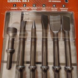 Air Hammer Chisel Set