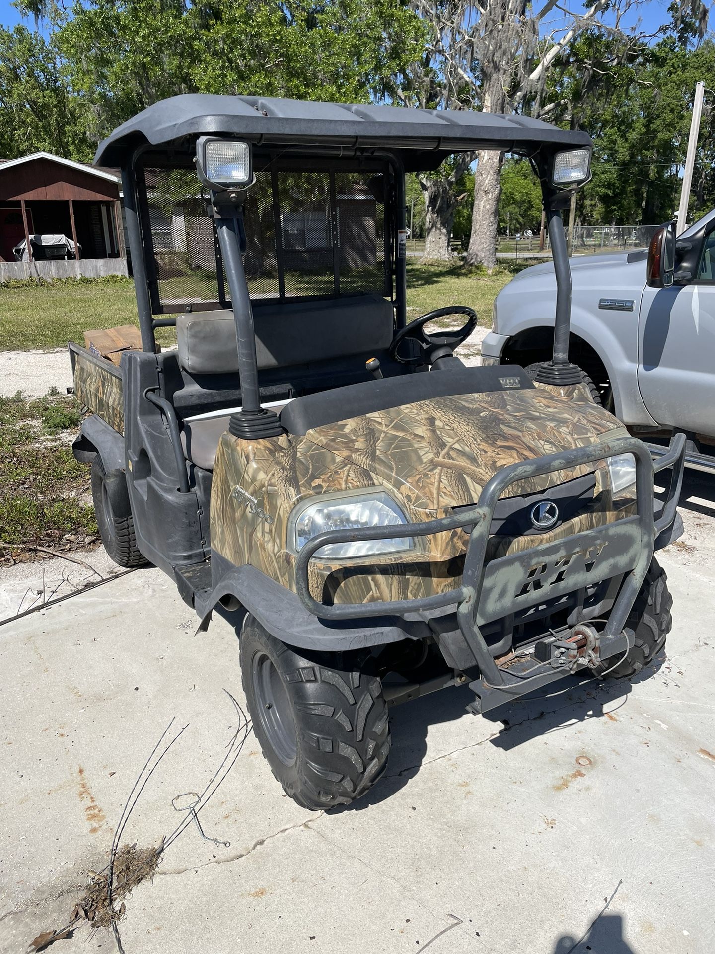 Kubota RTV Diesel 4x4 Hydraulic Dump Bed