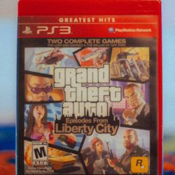 PS3 - GTA Episodes from Liberty City (CIB)