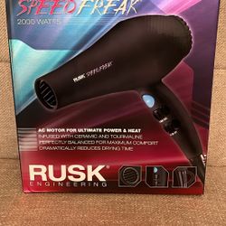 Rusk Speed Freak Hair Dryer