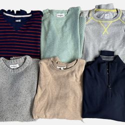 Collection Of 6 Men’s sweaters (Size medium)