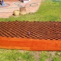 Leather Rug Or Wall Decor 