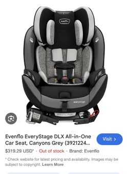 Even Flo All In One Car seat
