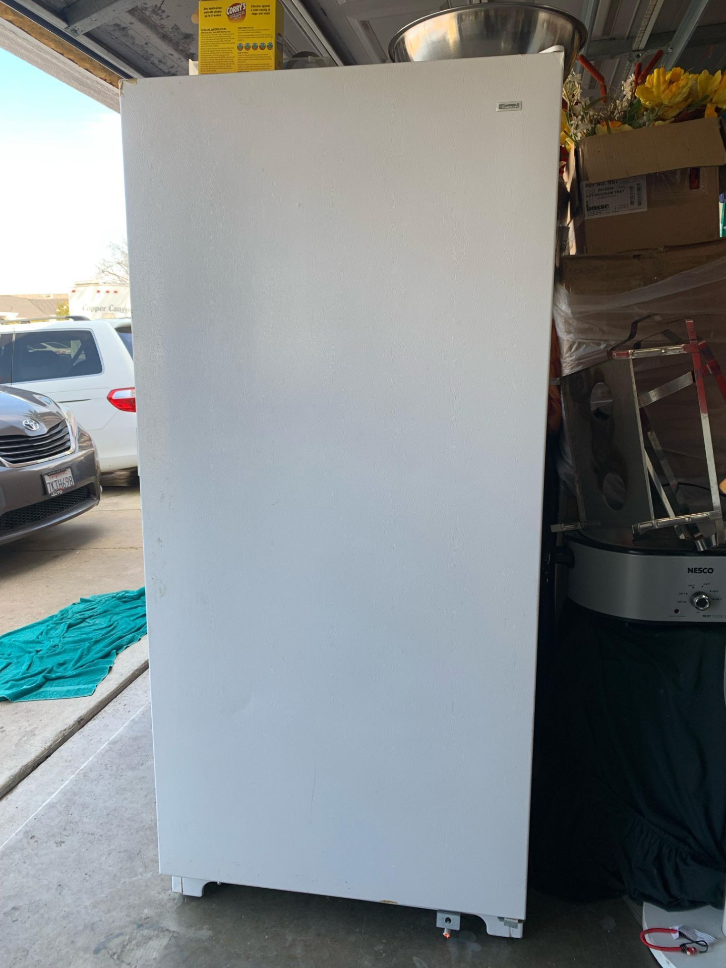 Kenmore frost free freezer in good condition for sale