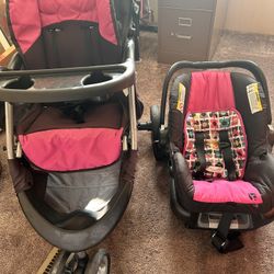 Carseat Stroller Combo