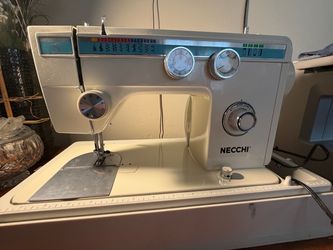 Vintage NECCHI sewing machine heavy duty