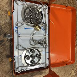 Title: Good Camp USA 2-Burner Portable Gas Camping Stove 